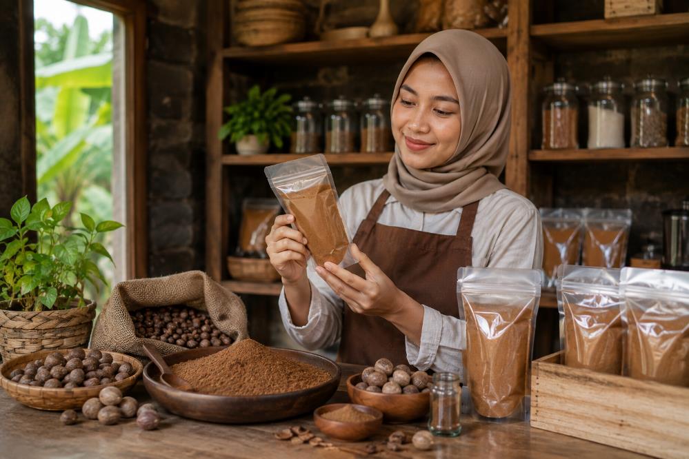 Usaha Pala Bubuk Kemasan: Modal Kecil, Untung Besar? Ini Faktanya